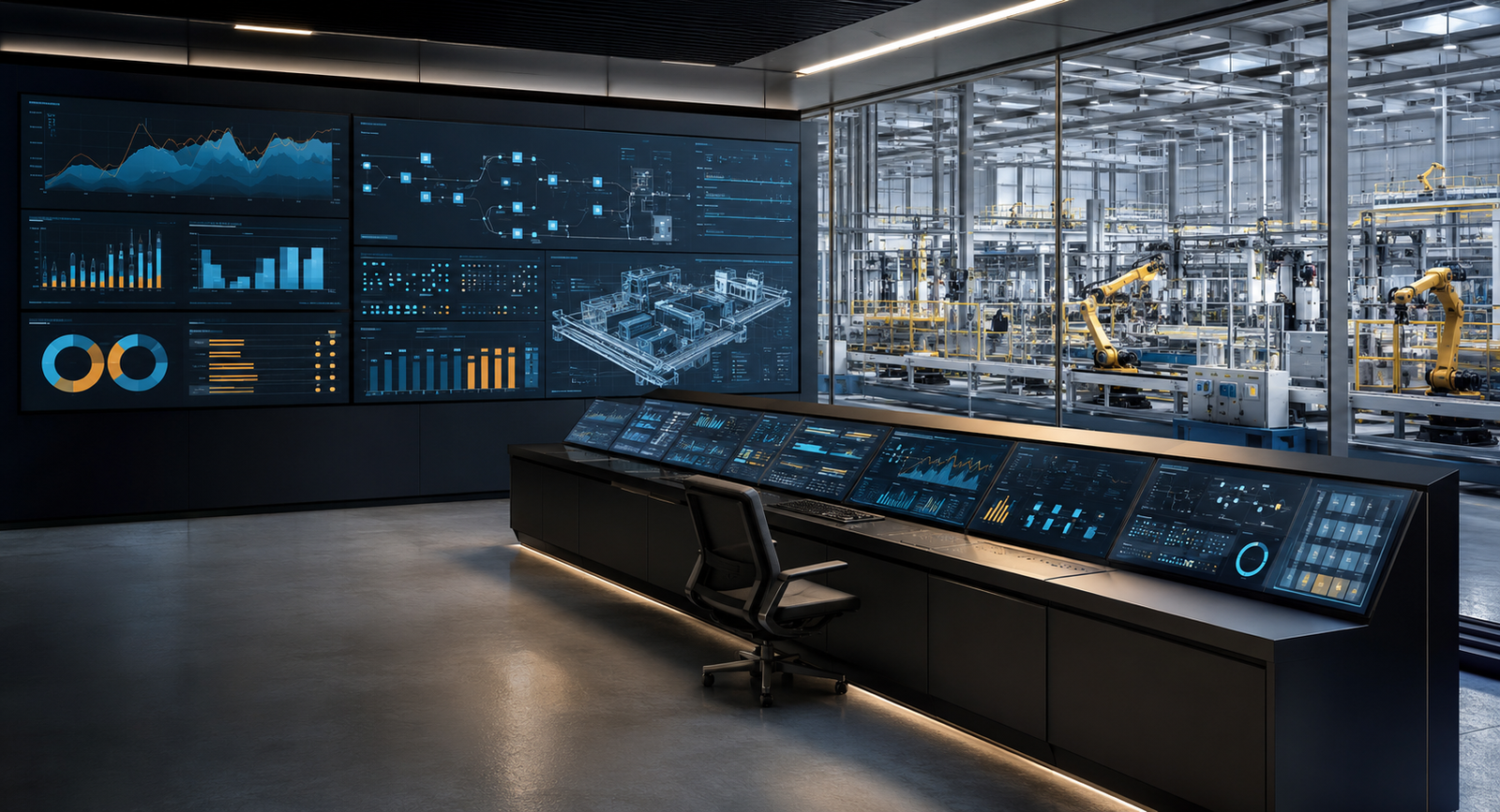 Industrial operations dashboard